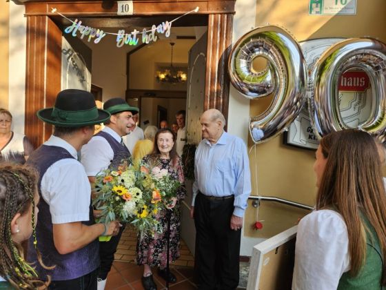 90. Geburtstag Herr Strauß